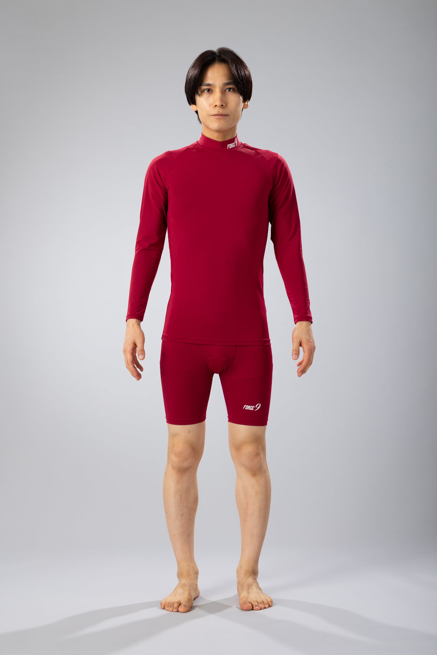 Inner for warm-up suit [half pants for men]